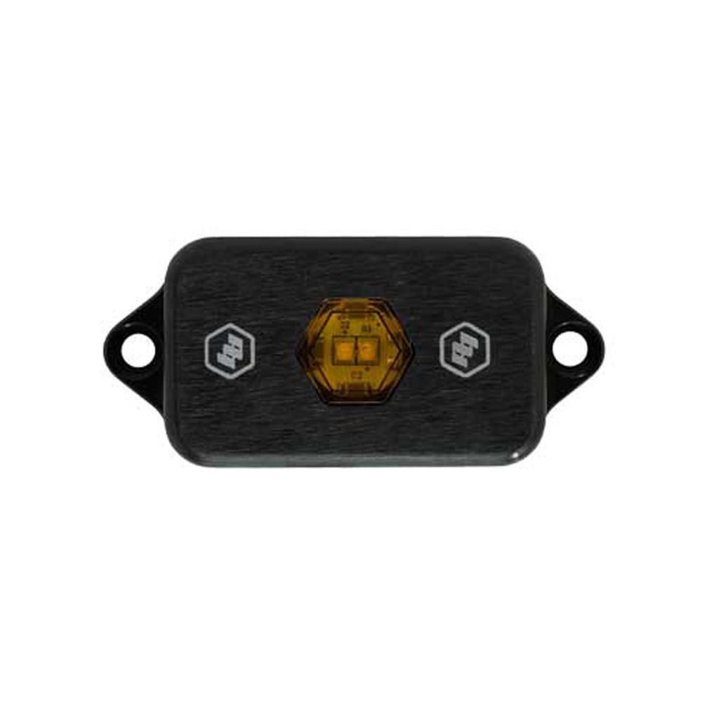 Baja Designs LED Rock Light Each Baja Amber Lens Universal 398046