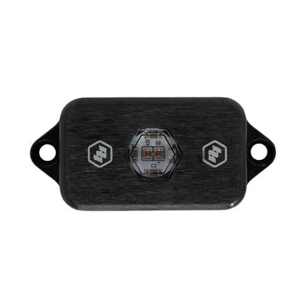 Baja Designs LED Rock Light Each Red Lens Universal 398049