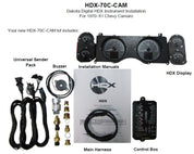 Dakota Digital 1970-1981 Chevrolet Camaro HDX Analog Gauge kit HDX-70C-CAM