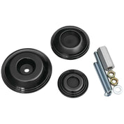 Kuryakyn Lodestar Black Rear Axle Sliders 3805