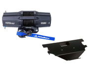 Viper V2 UTV Winch Kit 3500 lb Standard Spool With 40 Feet Black Synthetic Rope With Mount For Honda Big Red 200/250/700 1982-1984