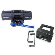 Viper V2 ATV Winch Kit 3500 lb Standard Spool With 40 Feet Green Synthetic Rope With Mount For Polaris Sportsman Models 2011-2014