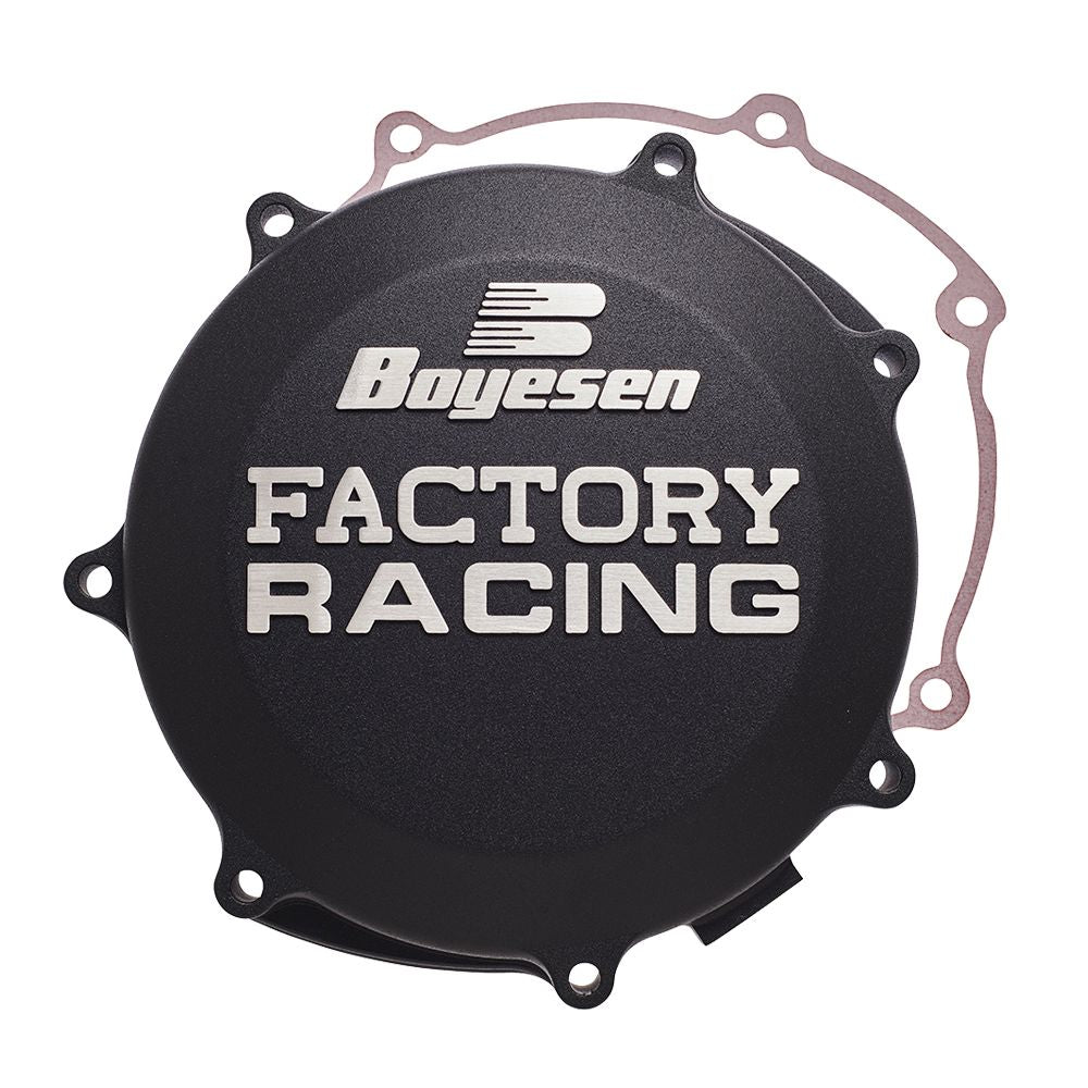 Boyesen Clutch & Ignition Cover Black Kawasaki KX125 KX 125 94-02 CC-11B SC-11B