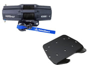 Viper V2 ATV Winch Kit 3500 lb Standard Spool With 40 Feet Orange Synthetic Rope With Mount For Yamaha Grizzly 660 2002-2008