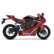 Two Brothers Slip-On System - S1R Black/Carbon Fiber for Honda CBR1000RR 2017