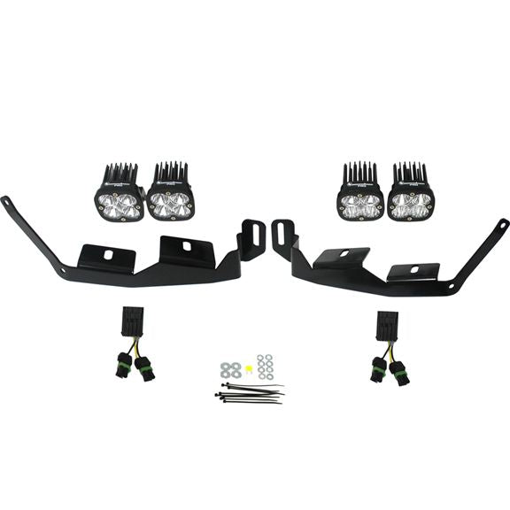 Baja Designs Headlight Kit Squadron Sport Series Multi Pattern Clear Lens 447012