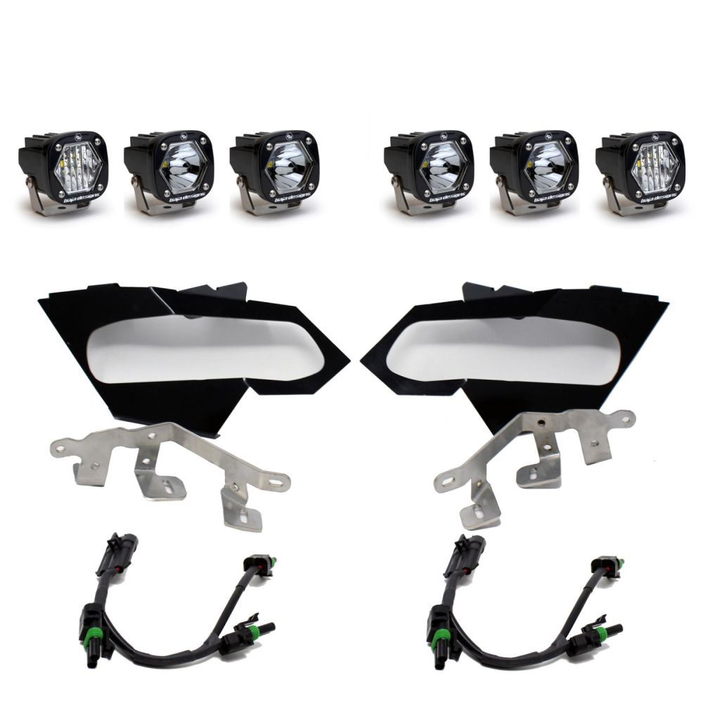 Baja Designs Headlight Kit S1 Series Multi Pattern Clear Lens 447074