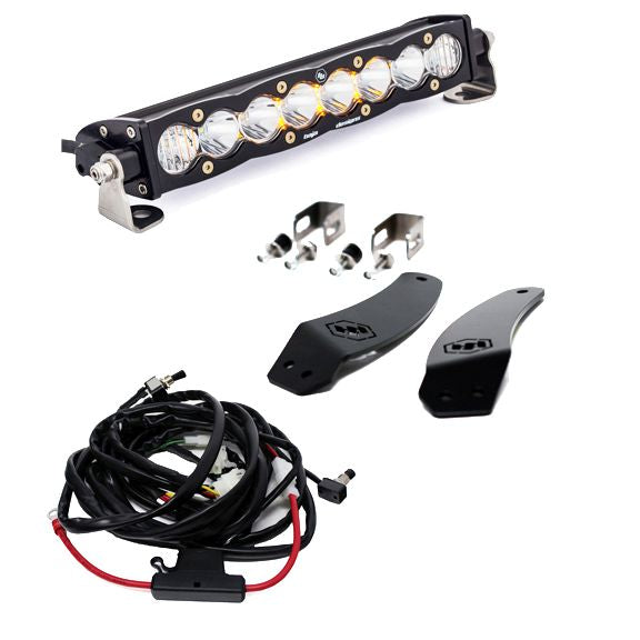 Baja Designs Grille Light Bar Kit 10 inch S8 Series Driving/Combo Pattern Clear Lens 447138