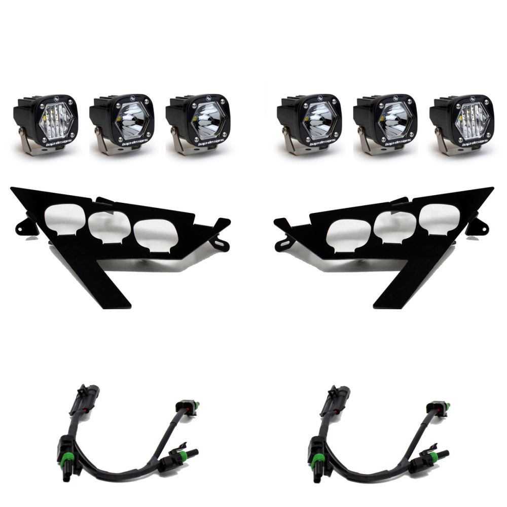 Baja Designs Headlight Kit S1 Series Multi Pattern Clear Lens 447156