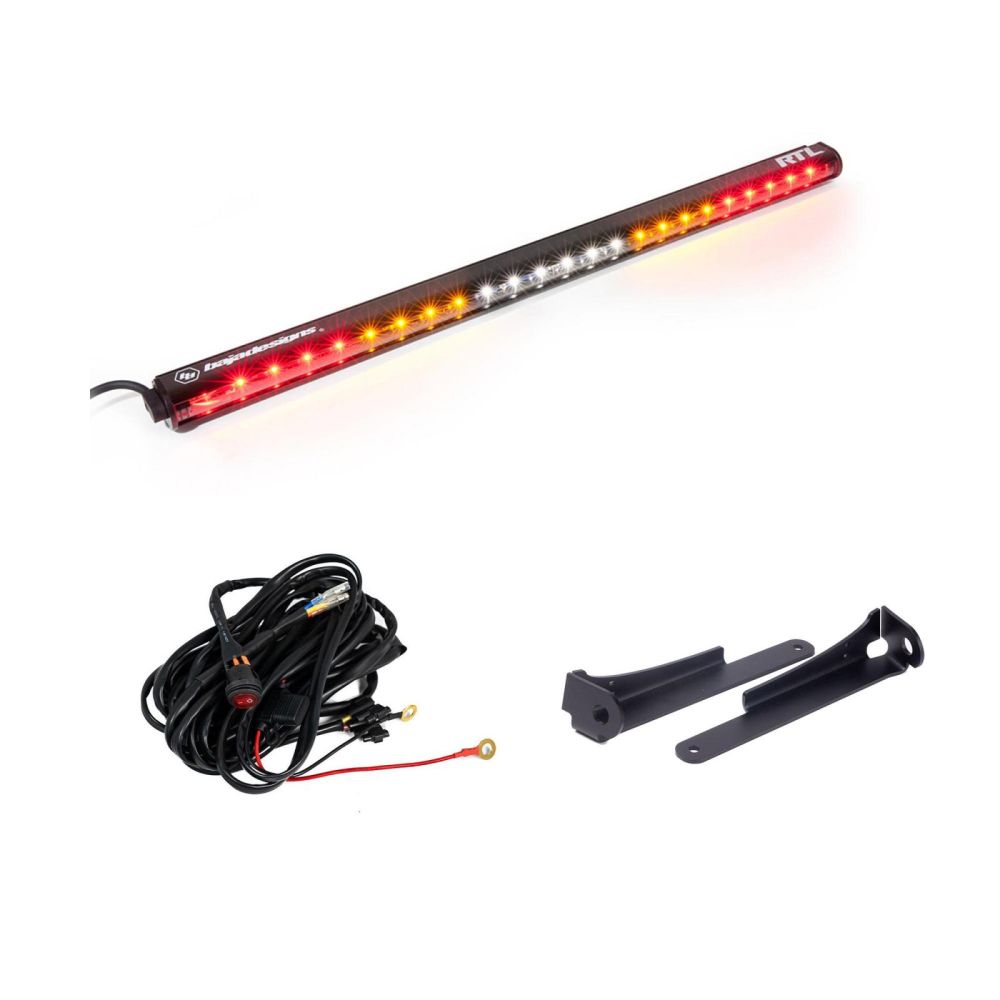 Baja Designs Rear Tail Light Kit With Turn Signal Clear Lens For Kawasaki Teryx KRX 1000 KRF1000 2020-2024 447201