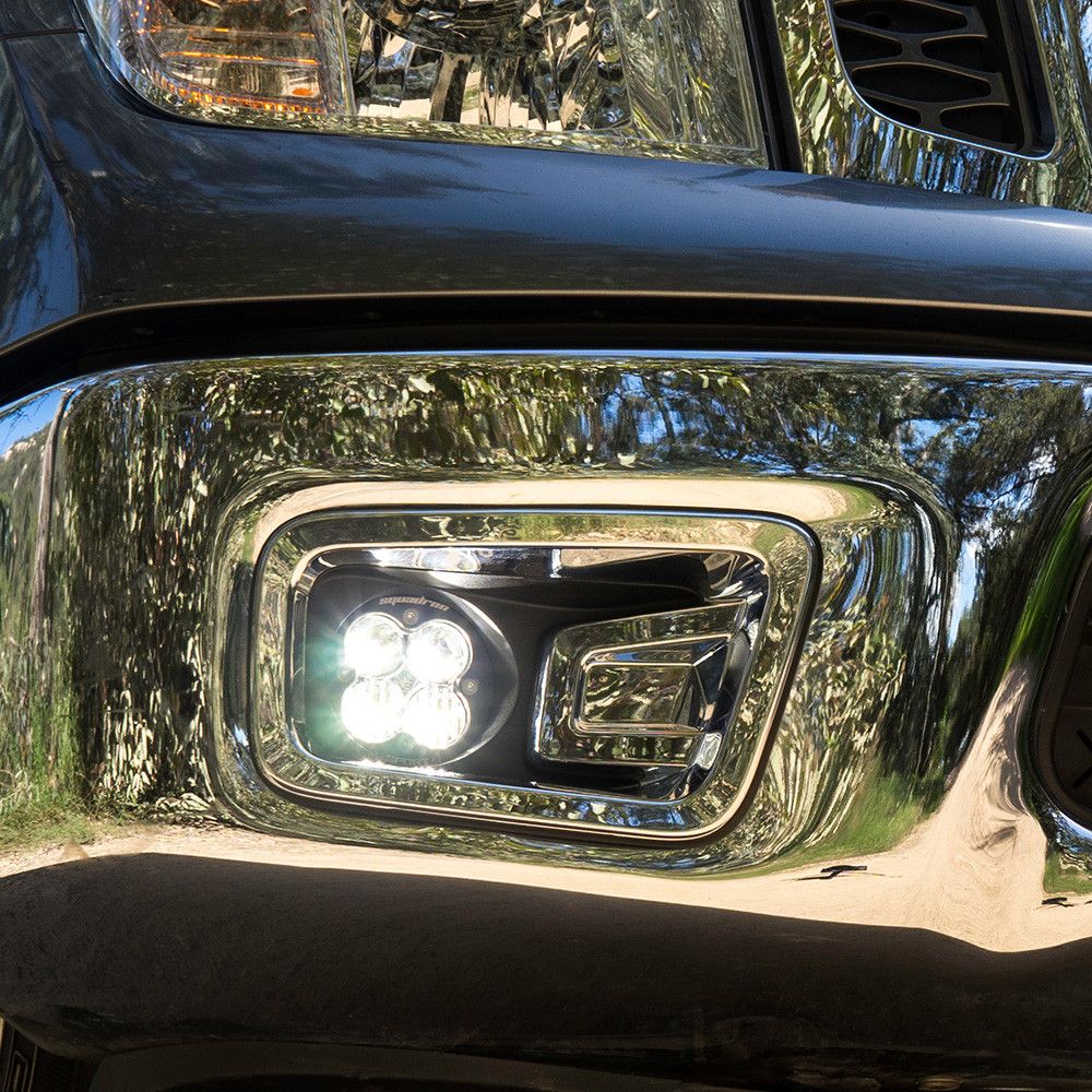 Baja Designs Fog Pocket Light Kit Squadron Pro Series Wide Cornering Pattern Clear Lens 447501