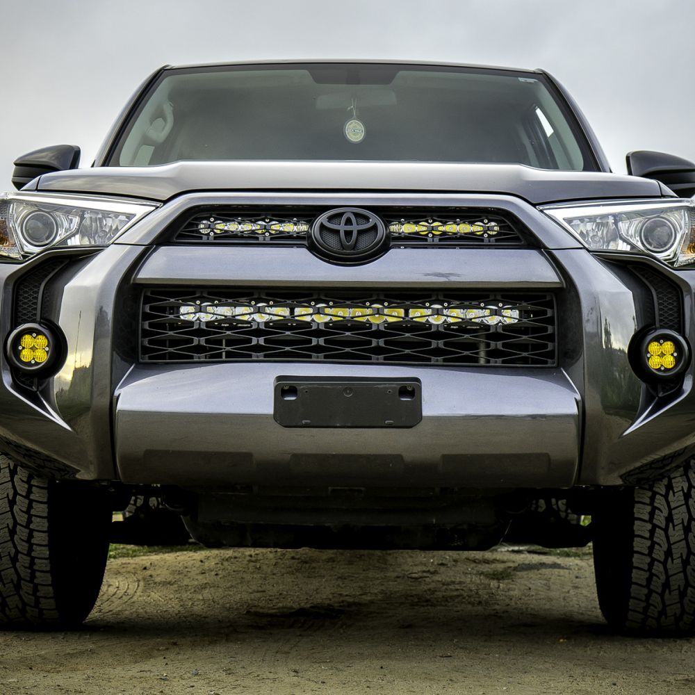 Baja Designs Upper Grille Light Bar Kit 10 inch S8 Series Spot Pattern Clear Lens 447509