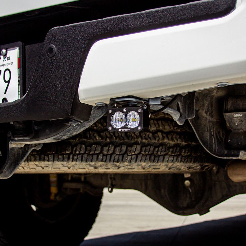 Baja Designs Reverse Light Kit Pair Dual S2 Sport Series Wide Cornering Pattern Clear Lens 447720