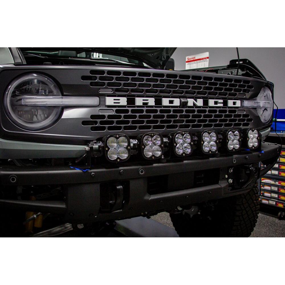 Baja Designs Bumper LED Light Kit XL Linkable Series Multi Pattern Clear Lens Upfitter Wiring 447768UP
