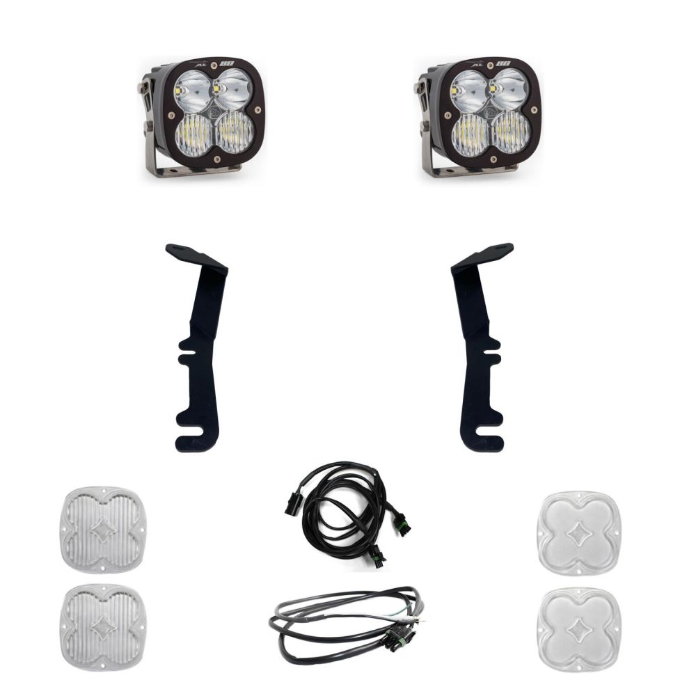 Baja Designs A-Pillar Light Kit Pair XL80 Series Driving/Combo Pattern Clear Lens 447772