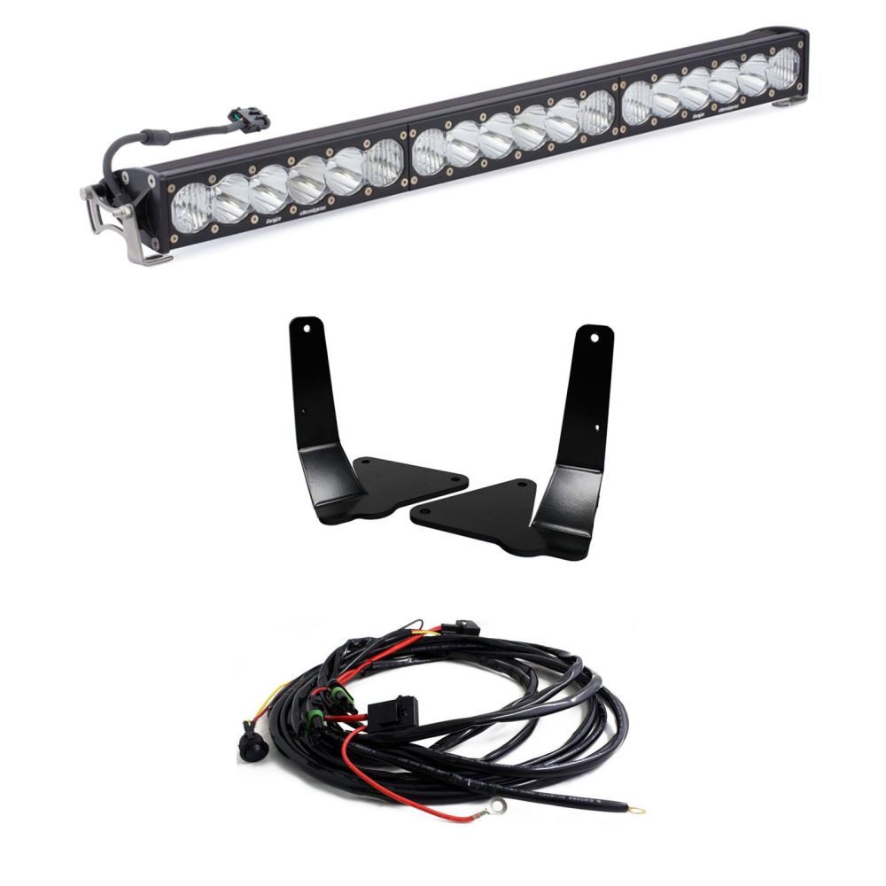 Baja Designs Lower Grille Light Bar Kit 30 inch OnX6+ Series Driving/Combo Pattern Clear Lens 447779