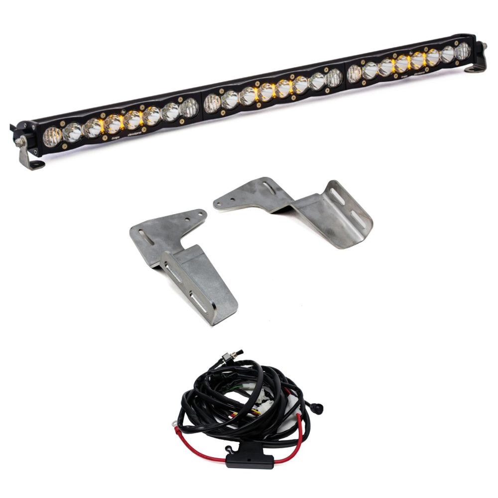 Baja Designs Bumper LED Light Kit 30 inch XL Linkable Series Driving/Combo Pattern Clear Lens 447801