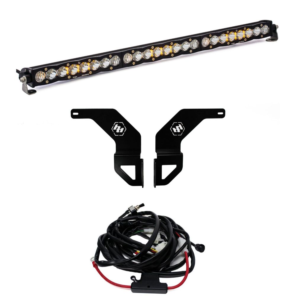 Baja Designs Bumper LED Light Kit 30 inch S8 Series Driving/Combo Pattern Clear Lens 447803