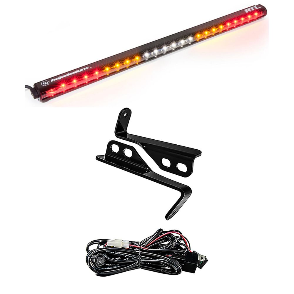 Baja Designs Rear Tail Light Kit With Turn Signal 30 inch Clear Lens Universal 447816