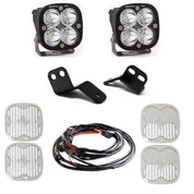 Baja Designs A-Pillar Light Kit Pair Squadron Pro Series Driving/Combo Pattern Clear Lens 447828
