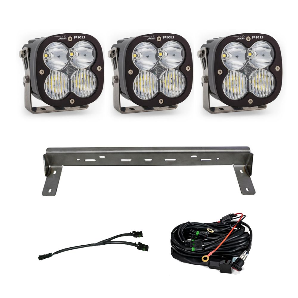 Baja Designs Bumper LED Light Kit XL Pro Series Driving/Combo Pattern Clear Lens 447841