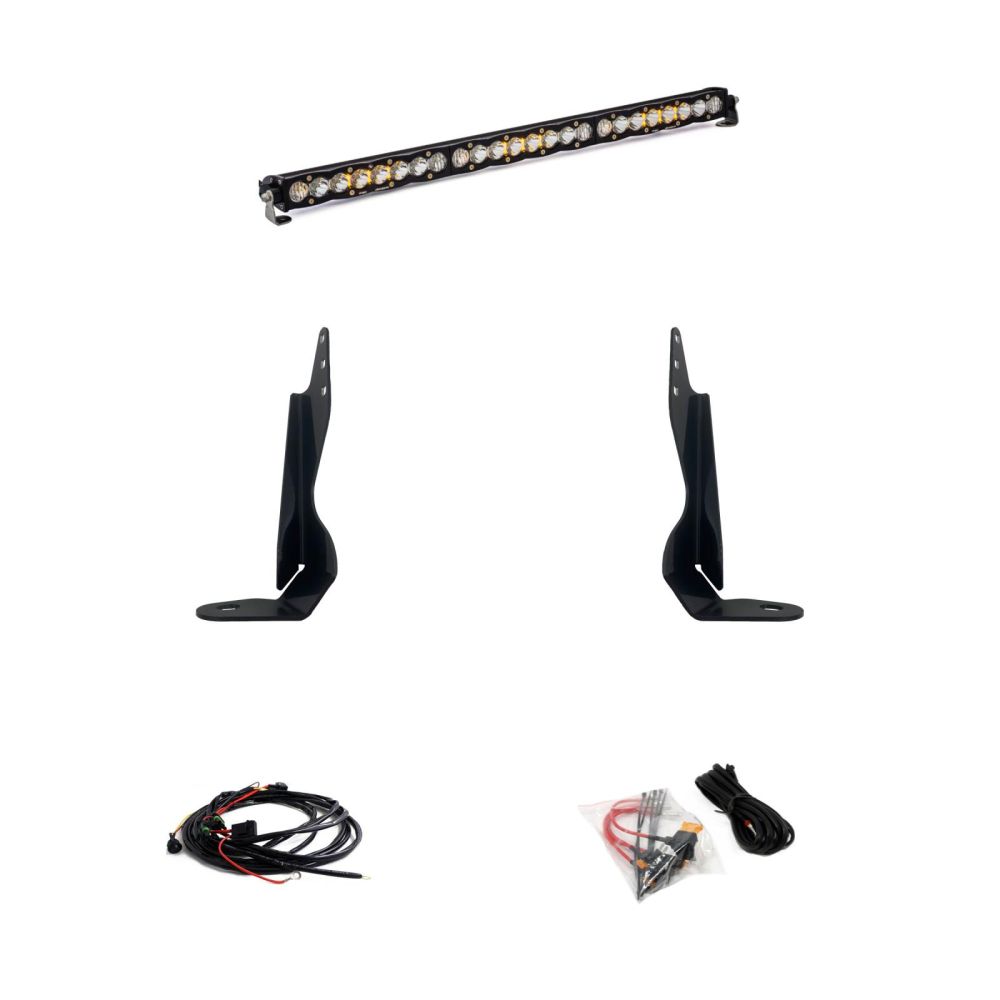 Baja Designs Behind Grille Light Bar Kit 30 inch S8 Series Driving/Combo Pattern 447850