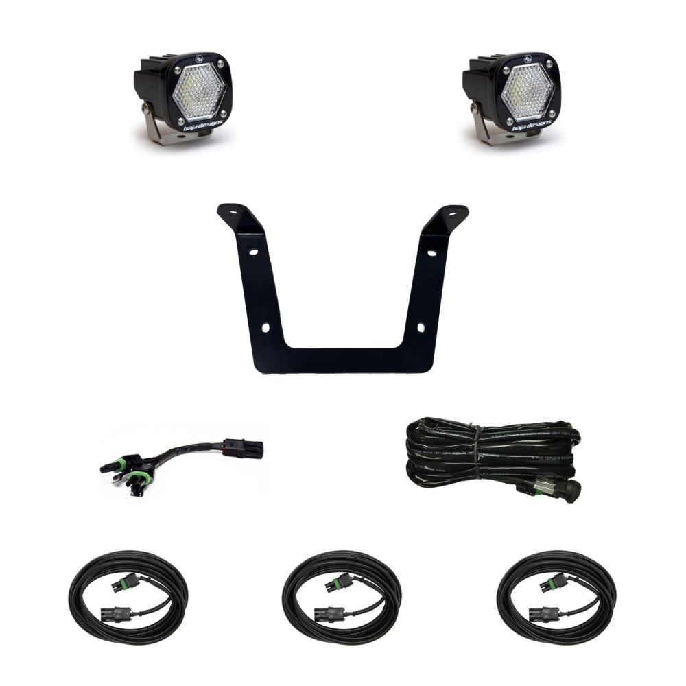 Baja Designs Reverse Light Kit Pair Dual S1 Series Work/Scene Pattern Clear Lens 447861