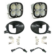 Baja Designs Fog Pocket Light Kit Squadron Sport Series Wide Cornering Pattern Clear Lens 447865