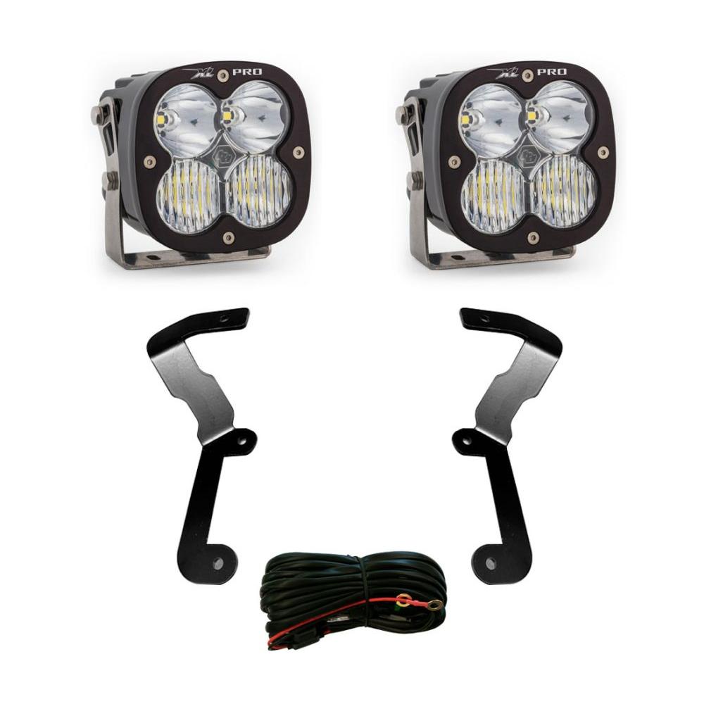 Baja Designs A-Pillar Light Kit Pair XL Pro Series Driving/Combo Pattern Clear Lens 447876