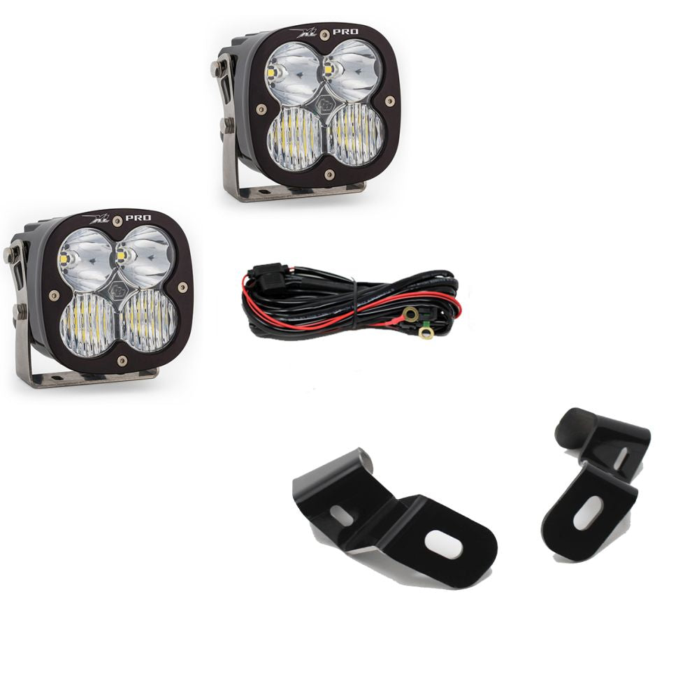 Baja Designs A-Pillar Light Kit Pair XL Pro Series Driving/Combo Pattern Clear Lens 448037