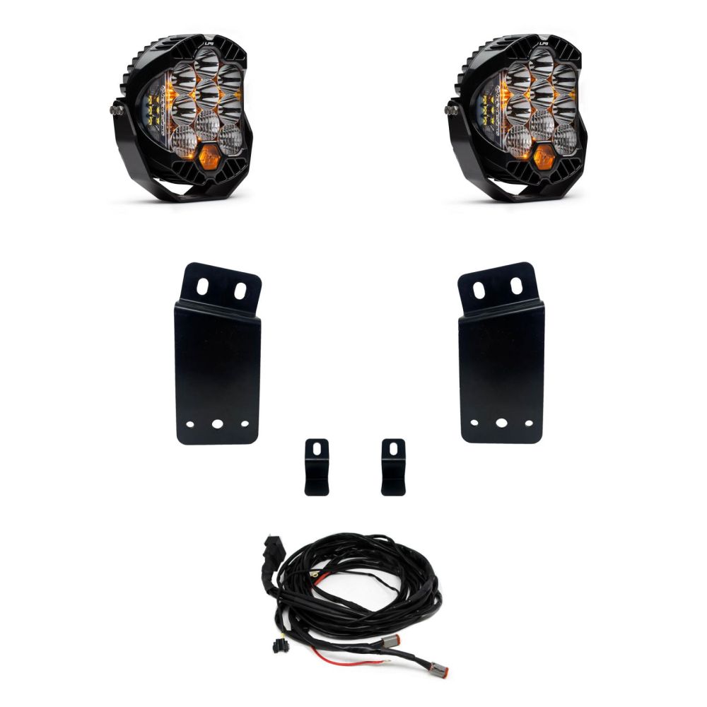 Baja Designs Bumper LED Light Kit LP9 Pro Series Driving/Combo Pattern Clear Lens 448044