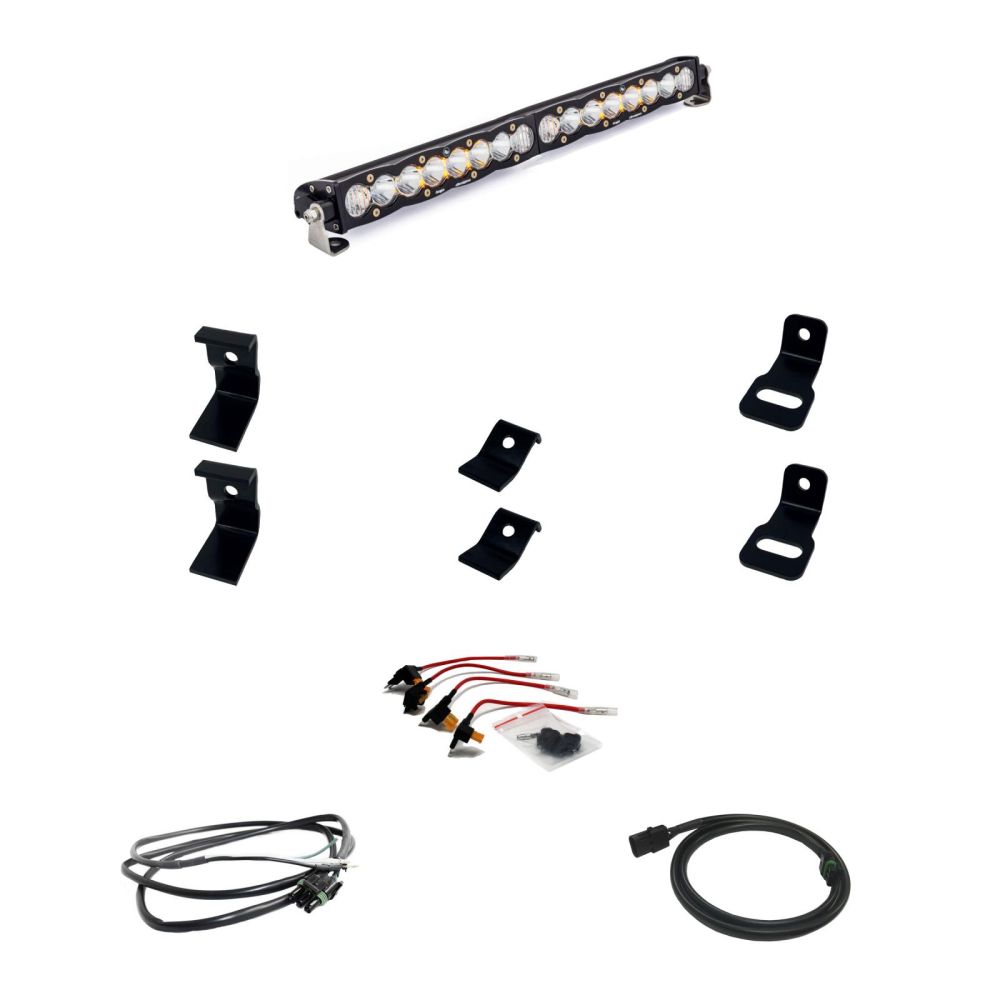 Baja Designs Grille Light Bar Kit 20 inch OnX6 Series Driving/Combo Pattern Clear Lens 448049