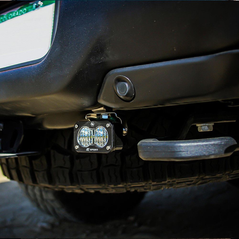 Baja Designs Reverse Light Kit Pair Dual S2 Sport Series Wide Cornering Pattern Clear Lens For Ram 1500 TRX 2021-2024 448052