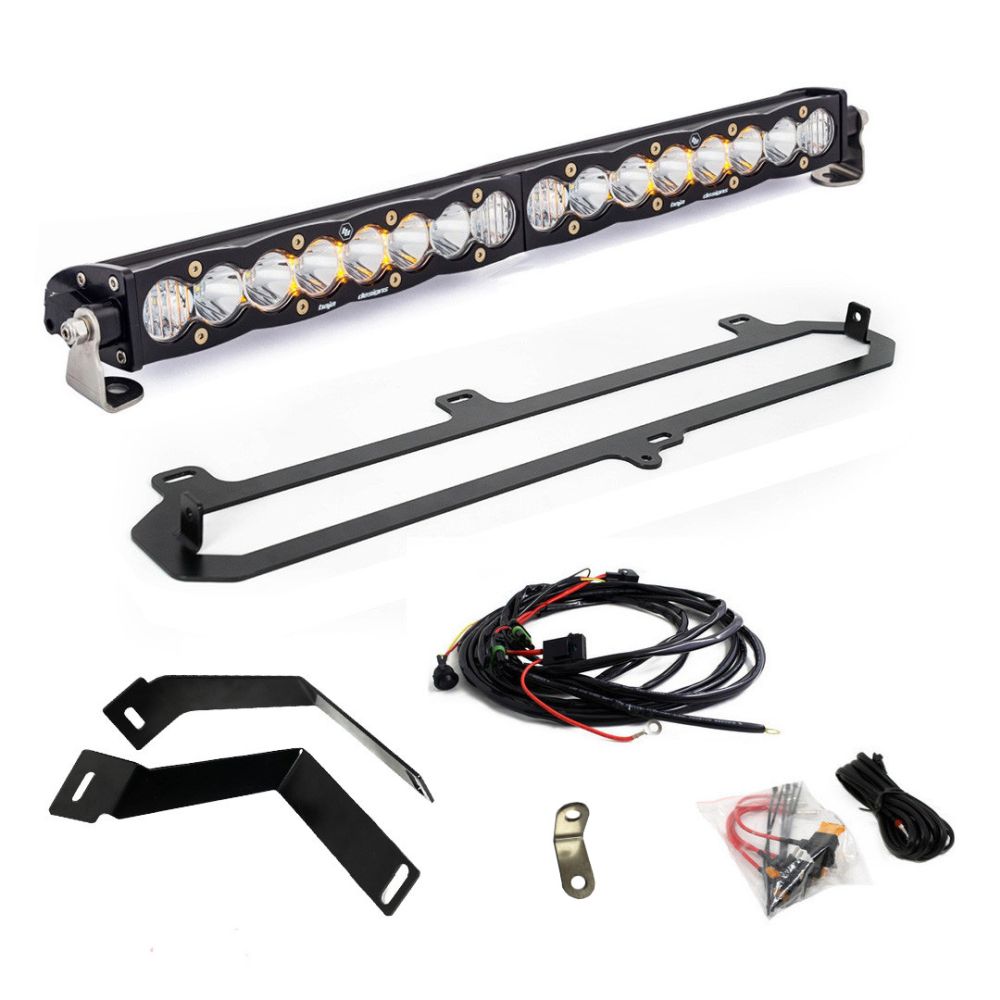 Baja Designs Grille Light Bar Kit 20 inch S8 Series Driving/Combo Pattern Clear Lens 448078