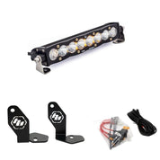 Baja Designs Hood Mount Light Bar Kit 10 inch S8 Series Driving/Combo Pattern Clear Lens 448101