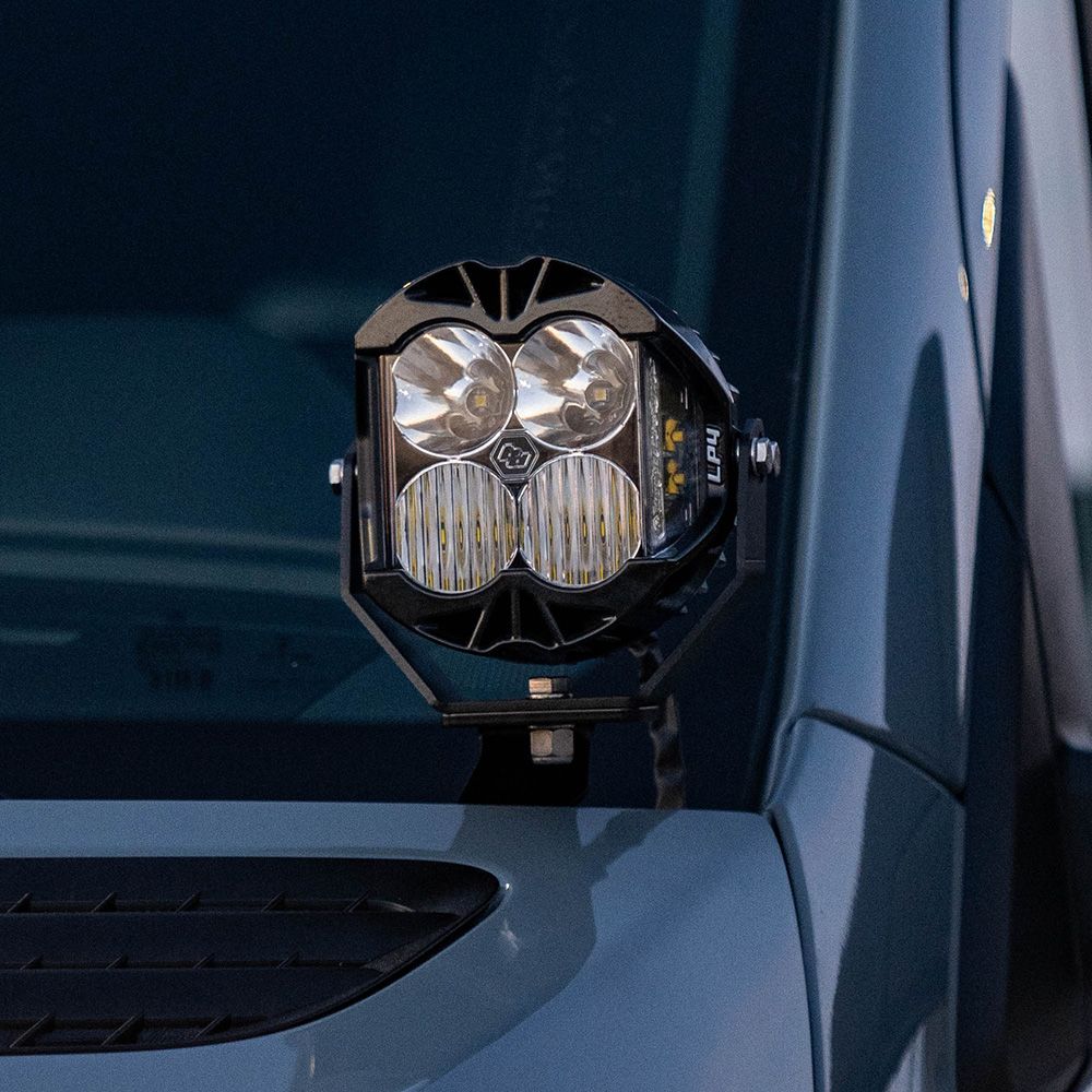 Baja Designs A-Pillar Light Kit Pair LP4 Series Driving/Combo Pattern Clear Lens 448139