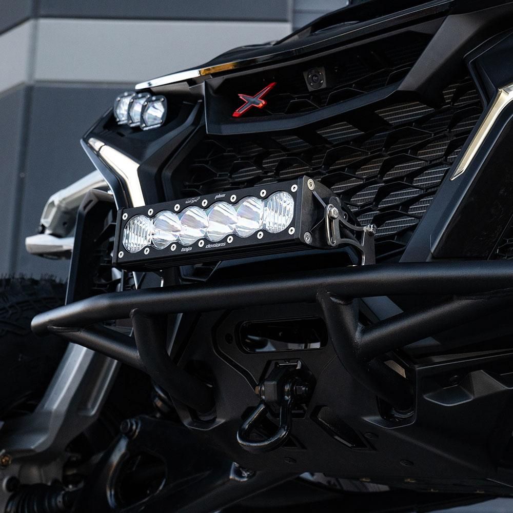 Baja Designs Pre-Runner Bumper LED Light Kit LP6 Series Driving/Combo Pattern Clear Lens For Can-Am Maverick R 2024 448218