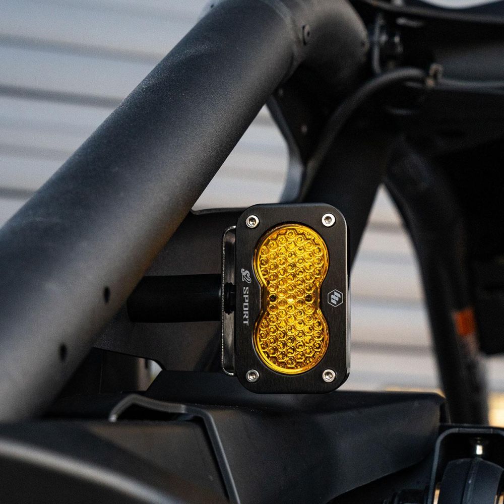 Baja Designs Add On Light Kit S2 Sport Series Work/Scene Pattern Baja Amber Lens For Can-Am Maverick R 2024 448223