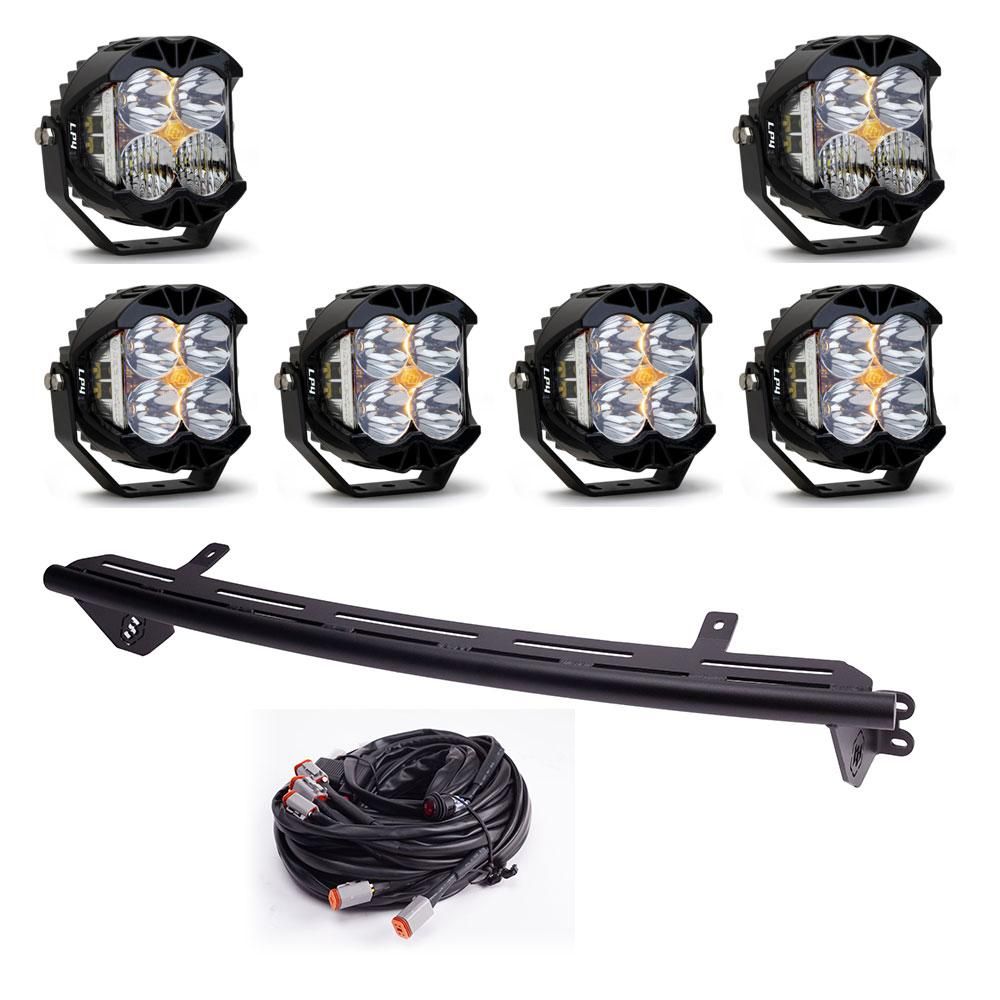 Baja Designs Bull Bar Light Kit LP4 Pro Series Driving/Combo Pattern Clear Lens 448234