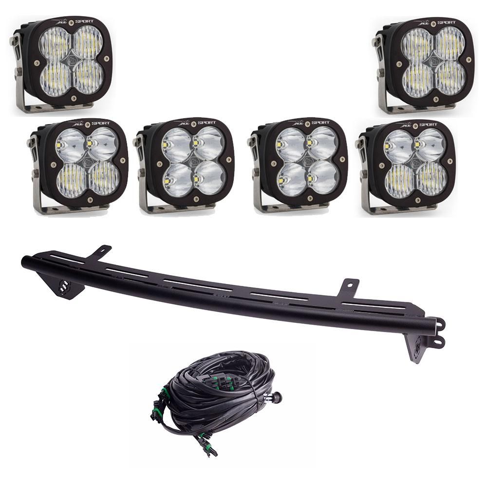 Baja Designs Bull Bar Light Kit XL Sport Series Driving/Combo Pattern Clear Lens 448235