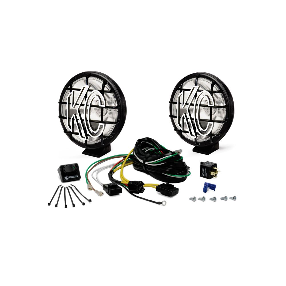 KC HiLiTES 5" Apollo Pro Halogen - 2-Light System - 55W Spot Beam 450