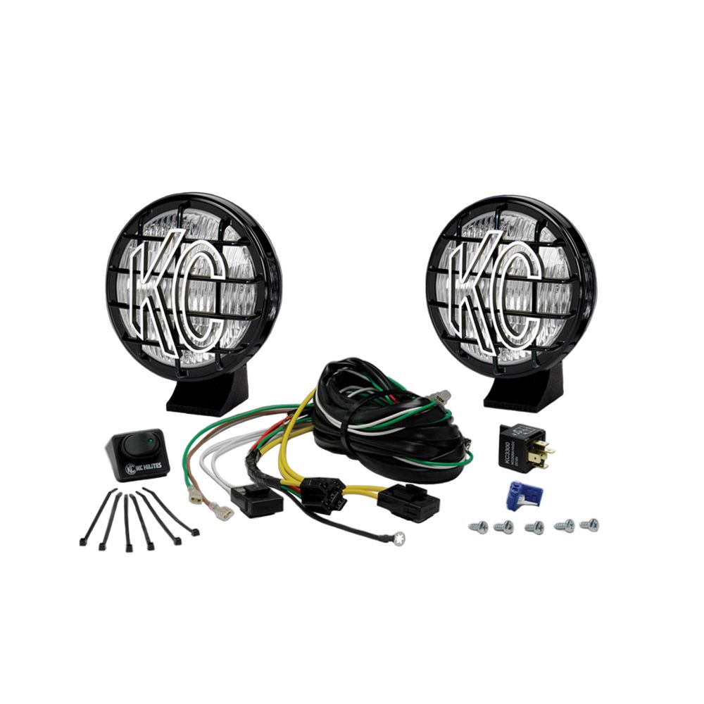 KC HiLiTES 5" Apollo Pro Halogen - 2-Light System - 55W Fog Beam 452