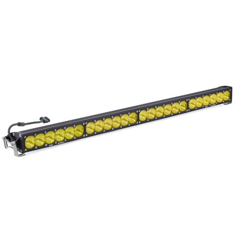 Baja Designs LED Light Bar 40 inch OnX6 Series Wide Cornering Pattern Baja Amber Lens Universal 454014