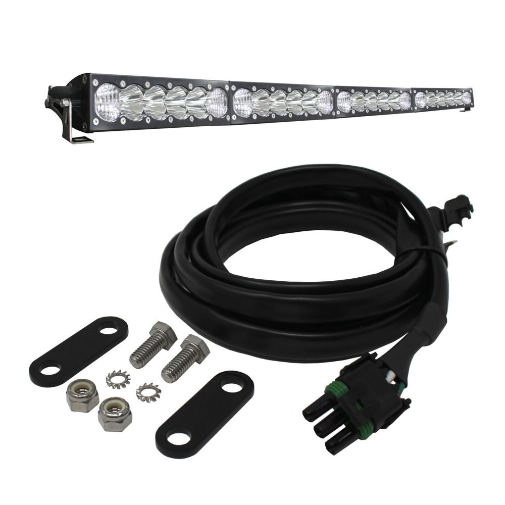 Baja Designs Grille Light Bar Kit OnX6 Series Driving/Combo Pattern Clear Lens For Ford F-150 SVT Raptor 2010-2014 457513