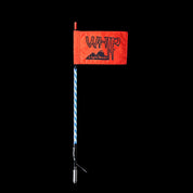 Whip It Deluxe LED Light Rod 3" White - 3-113DXW 2