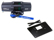 Viper V2 ATV Winch Kit 6000 lb Standard Spool With 40 Feet Green Synthetic Rope With Mount