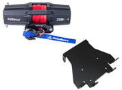 Viper V2 ATV Winch Kit 3500 lb Standard Spool With 40 Feet Green Synthetic Rope With Mount For Honda Foreman Rubicon 400/500 2007-2011