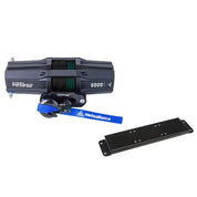 Viper V2 UTV Winch Kit 3500 lb Standard Spool With 40 Feet Blue Synthetic Rope With Mount For Polaris Ranger Models 2020-2022