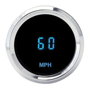 Dakota Solarix Series Universal 2-1/16 Round Mini Speedometer SLX-01-3