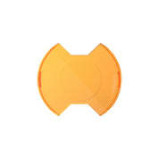 KC HiLiTES SlimLite 6" Light Shield - Spread Beam - Amber 5122